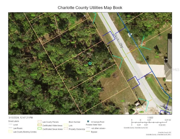 149 Hardee Way - Utility Map