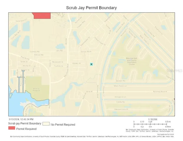 151 Hardee Way - Scrub Jay Map