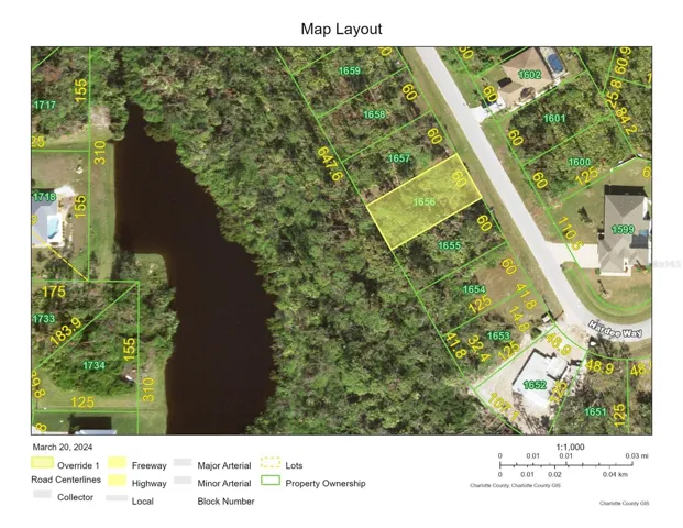 151 Hardee Way - GIS Map Zoomed Out