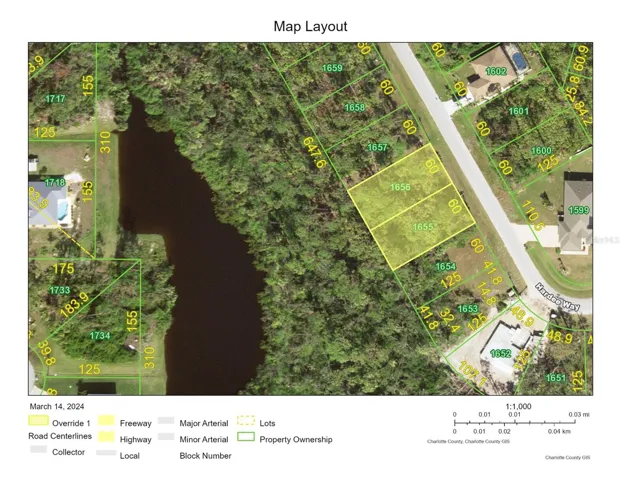 149 & 151 Hardee Way - GIS Map