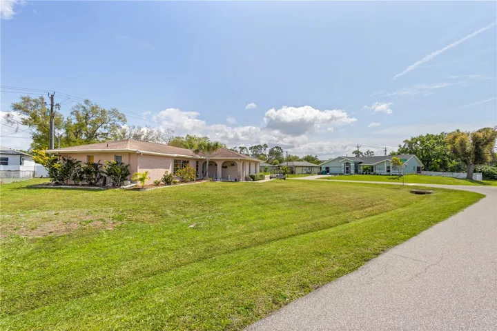 Oversized corner lot