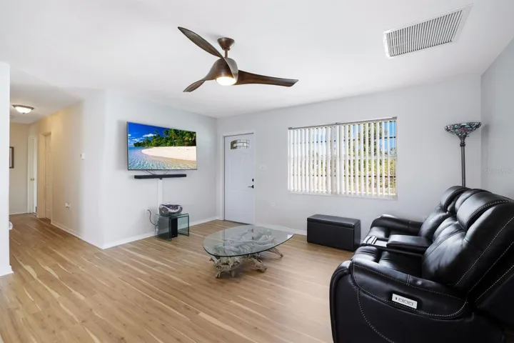 Great Room opens up to the kitchen