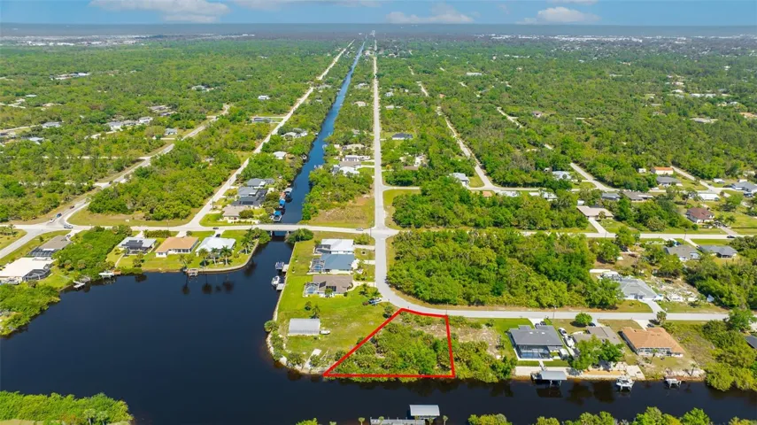 Nearly 1/2 acre property Gulfspray Waterway