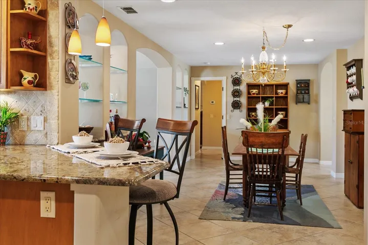 breakfast bar