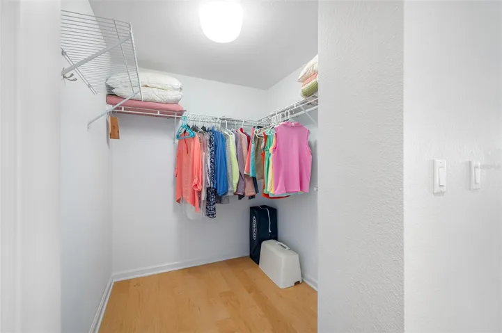 His Walk-In Closet