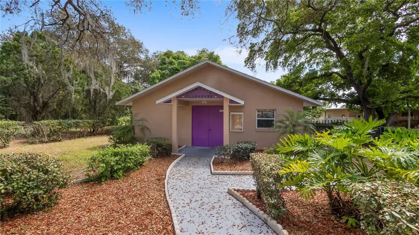 Community building 3 doors north.Great place for meetings and gatherings. Paved parking lot and boat ramp