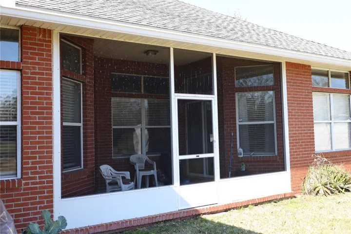 Rear Patio