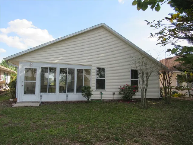 Rear exterior
