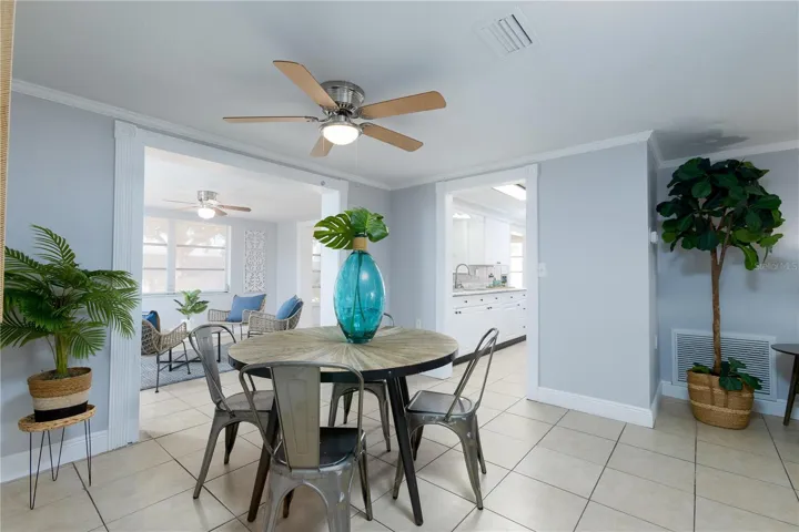Dining Room and entrance into kitchen