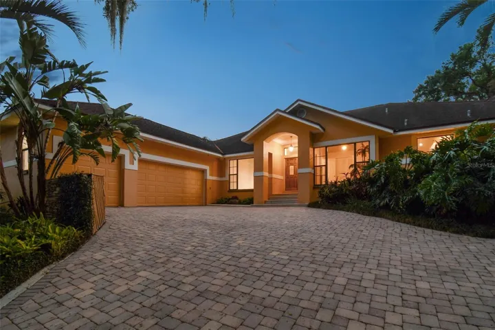 Located on a hill in a beautiful, established South Lakeland neighborhood.