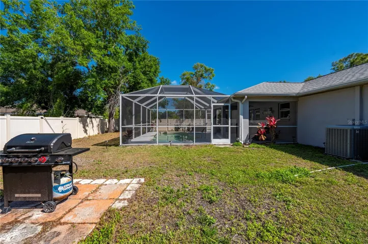 Backyard left side