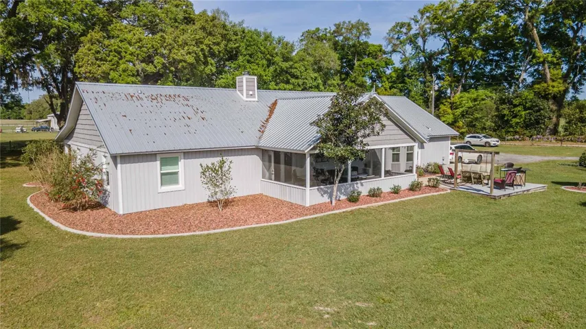 View of back porch