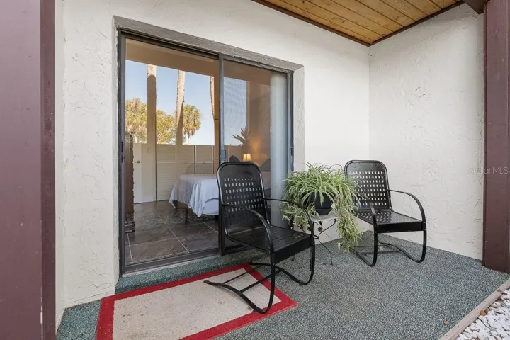 porch outside of bedroom