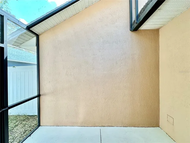 Screened-in lanai located off the primary bedroom