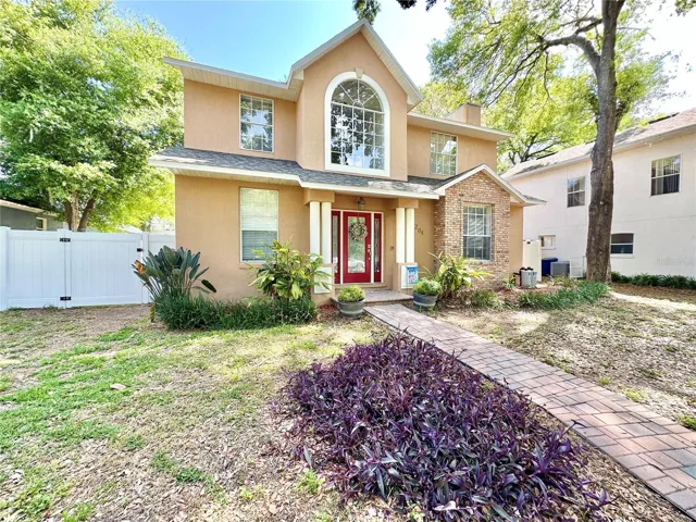 Front of the house