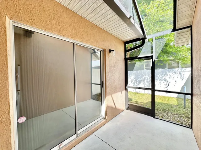 Screened-in lanai located off the primary bedroom