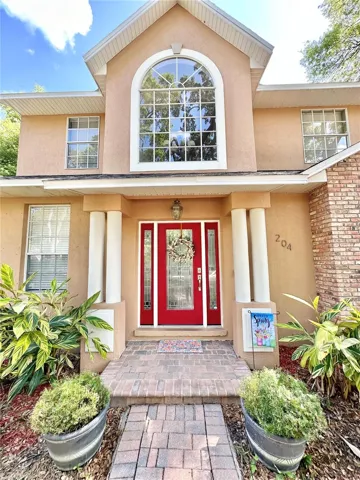 Front of the house