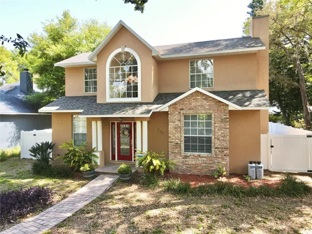 Front of the house
