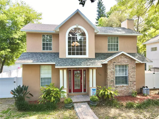 Front of the house