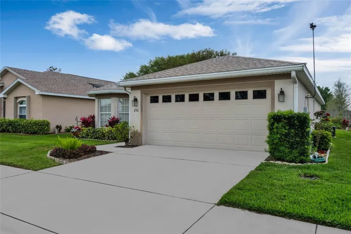 2 Car Garage with Garage Door Opener