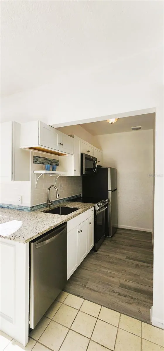 Unit A Kitchen view