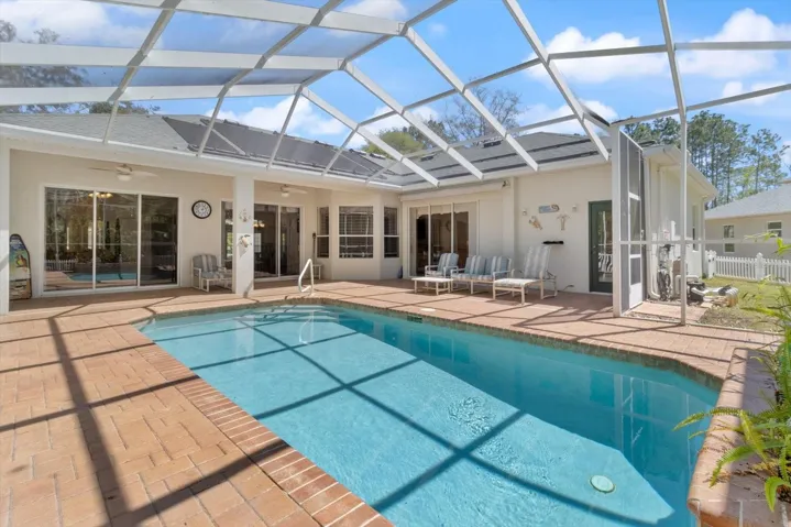 23'x32' Solar Heated Pool w/ Salt System