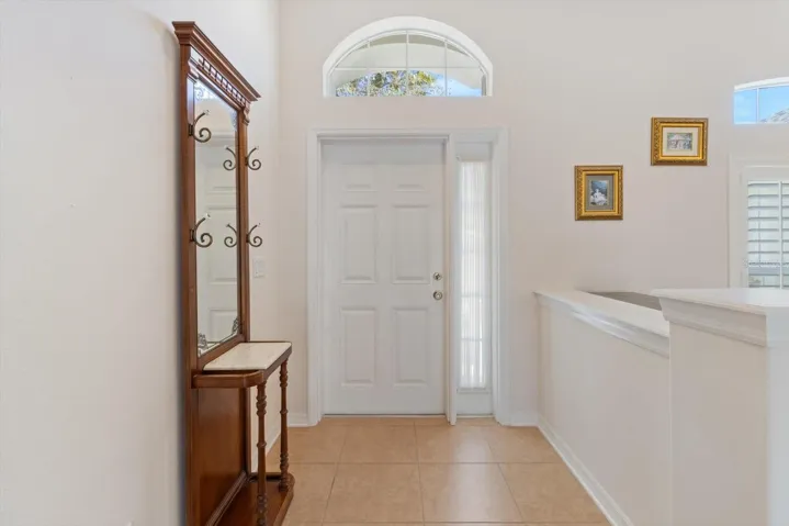 Tiled Foyer