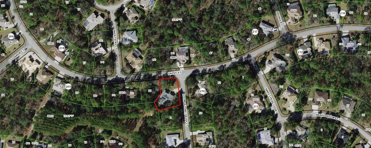 From Citrus County Property Appraiser's Office...Lot has an Irregular Shape