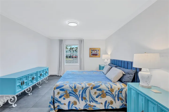 Master Bedroom easily accommodates a king size bed