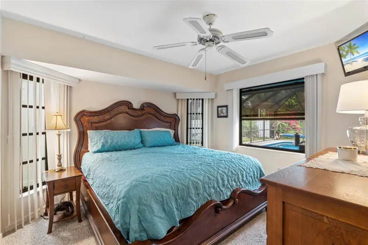 Guest Bedroom with walk in closet