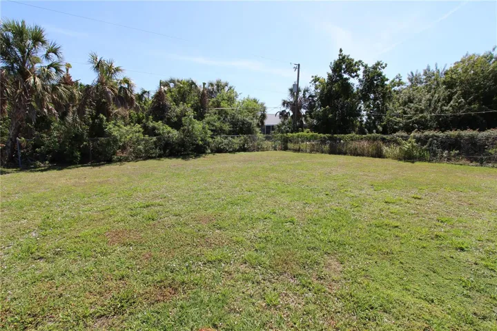 Fenced Back Yard