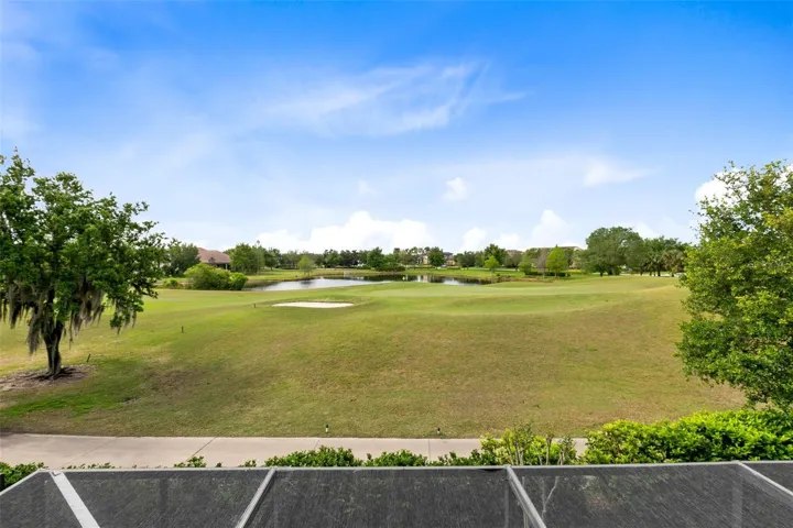View to Golf Course from Balcony