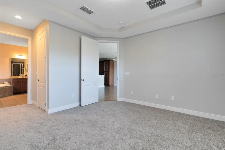 Master Bedroom to Master Bathroom