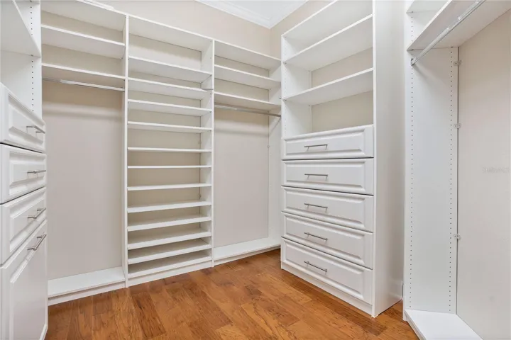 PRIMARY WALK-IN CUSTOM CLOSET