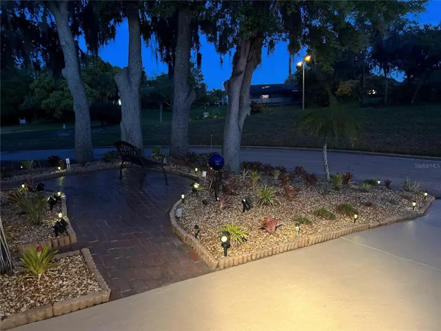 Sidewalk at Night