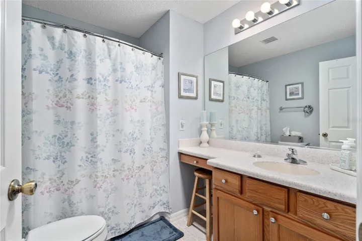 BATHROOM #2 has TUB/SHOWER COMBO & COMFORT HEIGHT TOILET