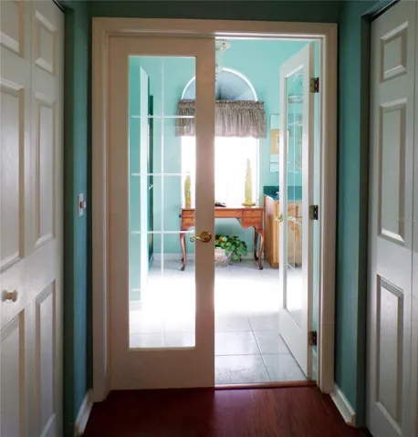 Two walk-in Closets.