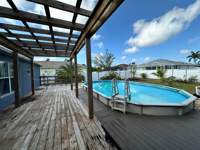 Pool and deck