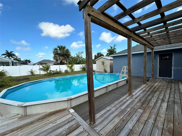 Pool and deck