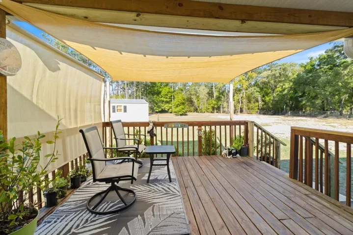 Back deck