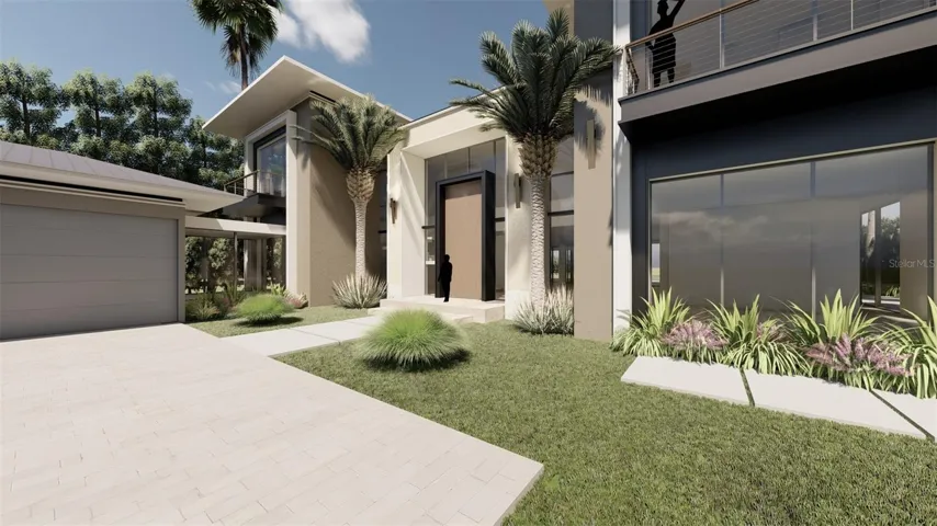 Front Entrance Rendering