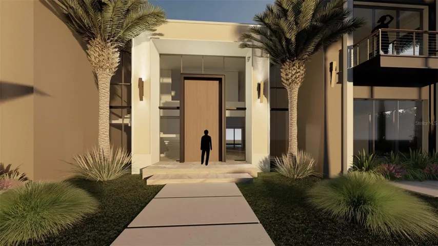 Front Entrance Rendering