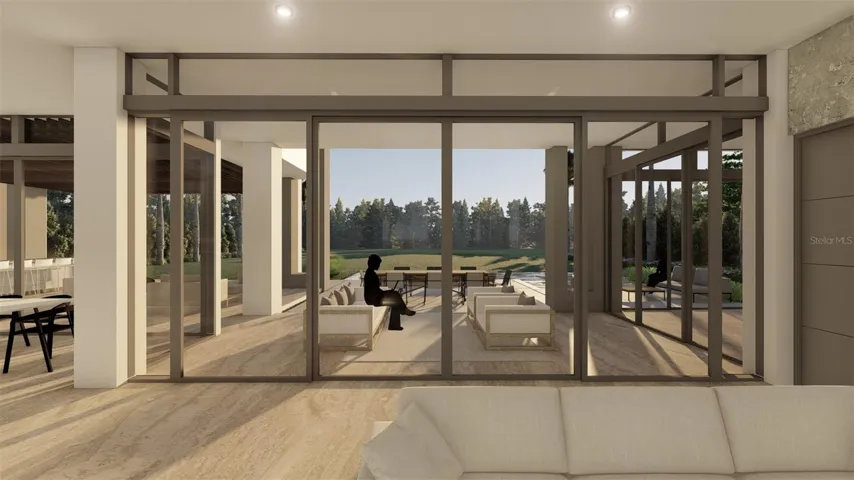 Outdoor area Rendering