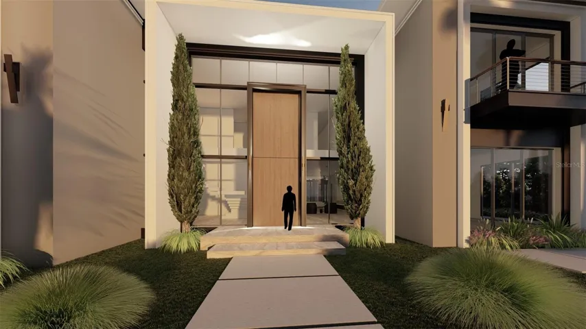 Front Entrance Rendering