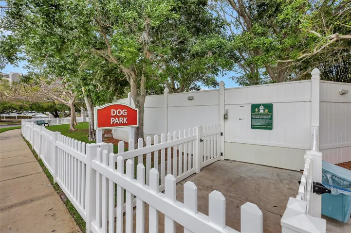 This community has a  dog park