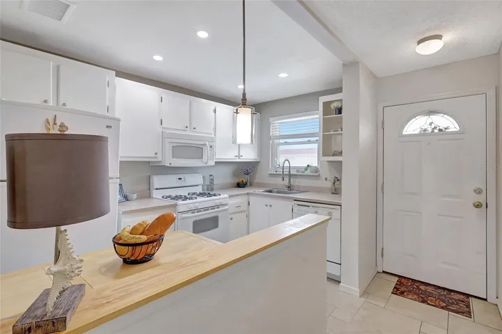 Another view of the open kitchen