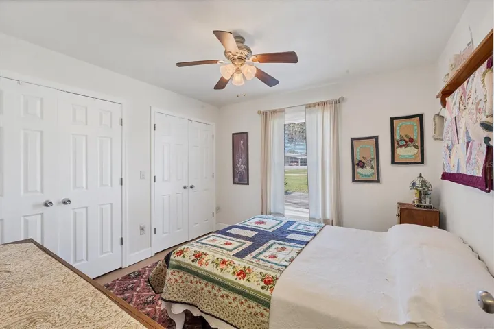 Primary Bedroom With 2 Built In Closets