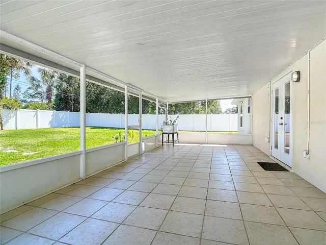 Outdoor Living Space - Fenced Backyard