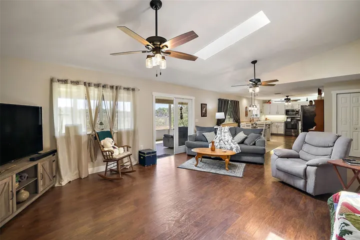 Living Room - 22X15 - with French Doors to Lanai.