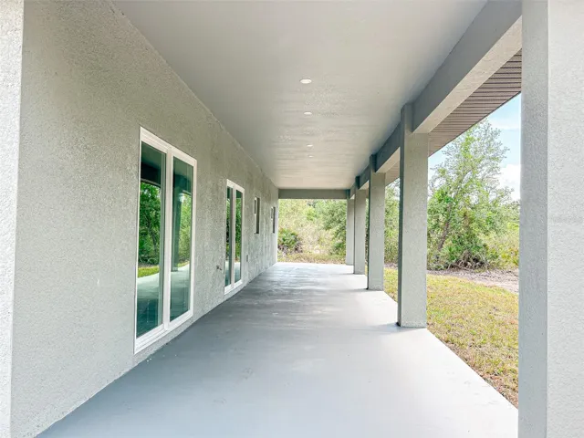 Covered lanai